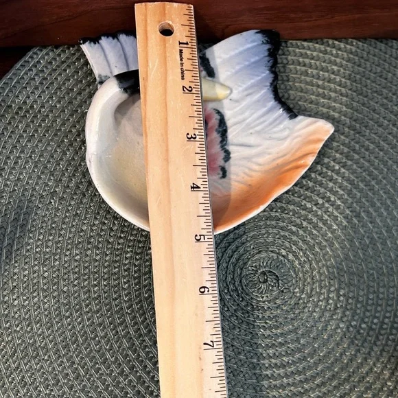 Vintage Japanese Trinket Dish Bird Mallard Duck Ceramic Vintage Pristine MCM EUC - Picture 5 of 5